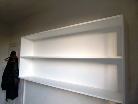 Upminster Fitted bookcase